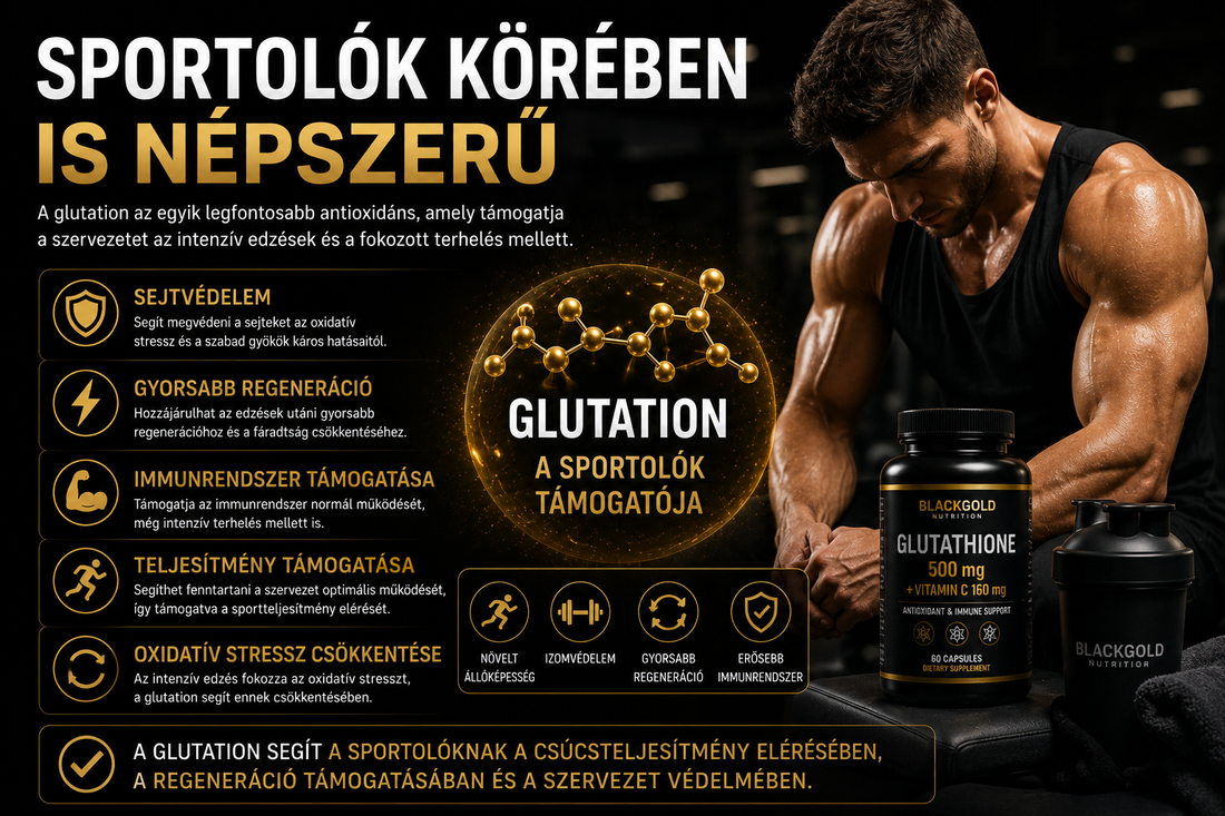 Glutation sportolóknak – Miért elengedhetetlen az edzés után?