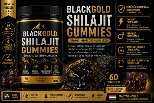 BlackGold Shilajit Gummies